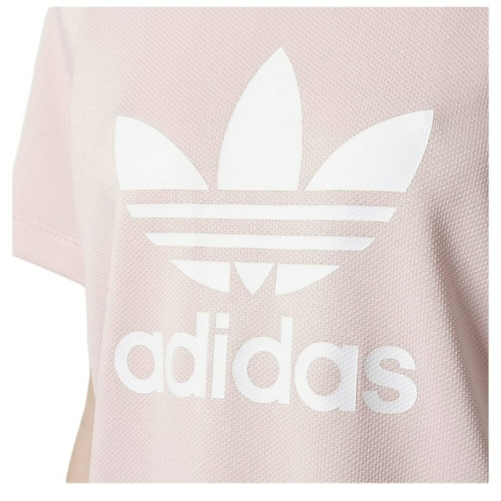 Adidas Originals Women's Trefoil Tee Knit Shirt Dress - Picture 3 of 12